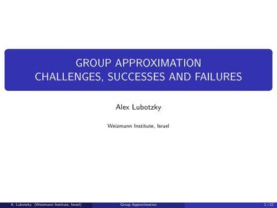 Lubotzky slides preview